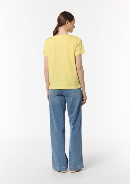 Produktbild Comma T-Shirt T-Shirt mit Logo-Tape auf den Schultern (36)