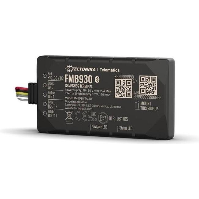 Teltonika, Accessori per navigatore GPS, FMB930 2G-GPS-Tracker für E-Zweiräder, E-Bikes und kleine E-Fahrzeuge