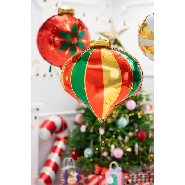 Thumbnail - Partydeco Alu-Ballon - Weihnachtsdekoration (51cm)