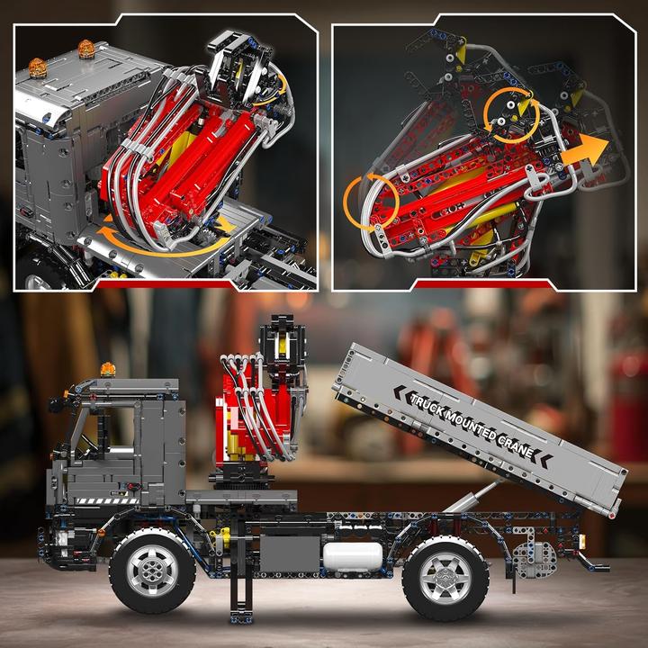 Actual product image Mould King Technik LKW-Krantransport