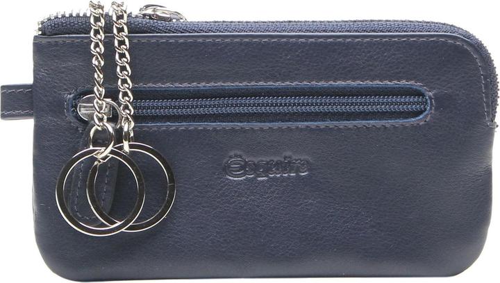 Actual product image Esquire Viktoria leather key case 12 cm