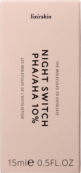 Actual product image Lixirskin Night Switch PHA/AHA 10% (15 ml, Night cream)