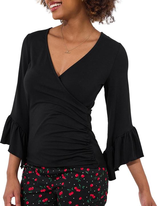 Produktbild Joe Browns Wrap Front Frill Sleeve Top (44)