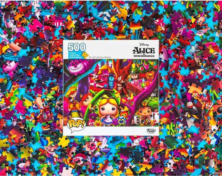 Produktbild Funko DISNEY - Alice au Pays des Merveilles - POP Puzzles (500 Teile)