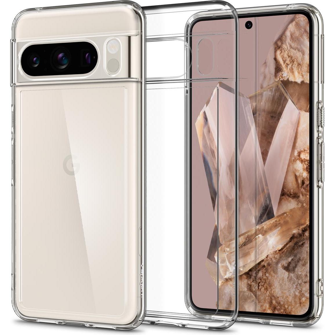 Spigen Ultra Hybrid (Google Pixel 8 Pro), Smartphone Hülle, Transparent