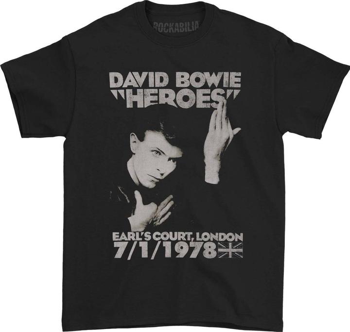 Produktbild David Bowie Heroes Earls Court TShirt (XL)
