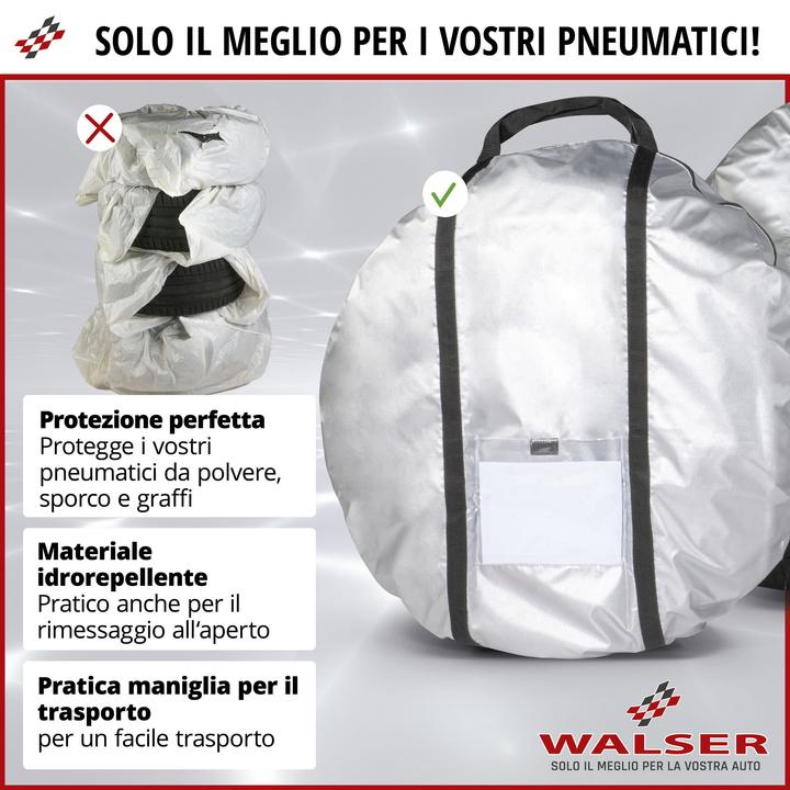 Actual product image Walser Tyre storage bag set
