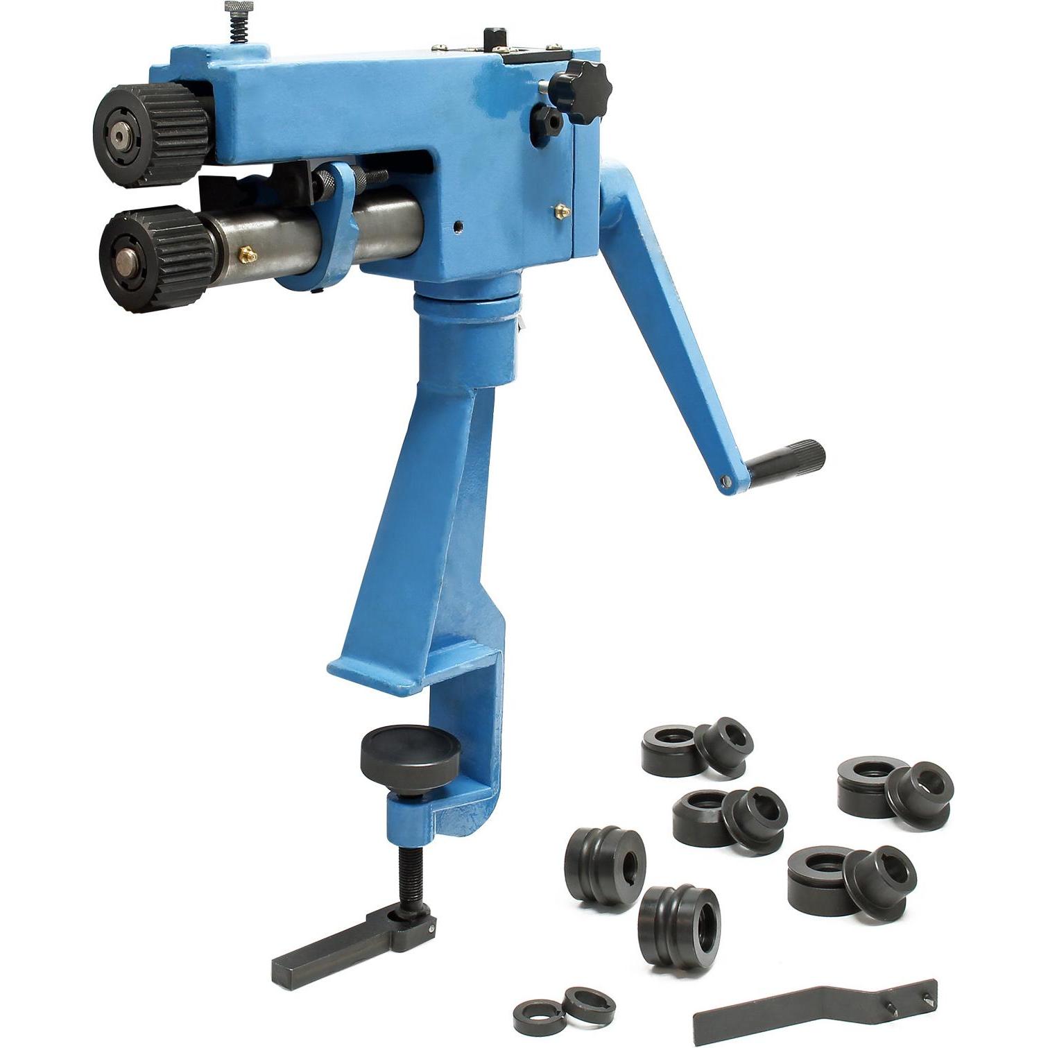 Wiltec, Schraubstock + Zwinge, Biegemaschine (177 mm)