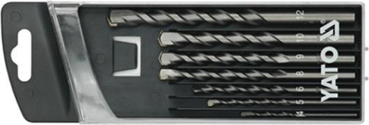 Yato forets à béton 4 5 6 10 12 8 9 mm (YT-4390) (10, 12, 4, 5, 6, 8, 9 mm)