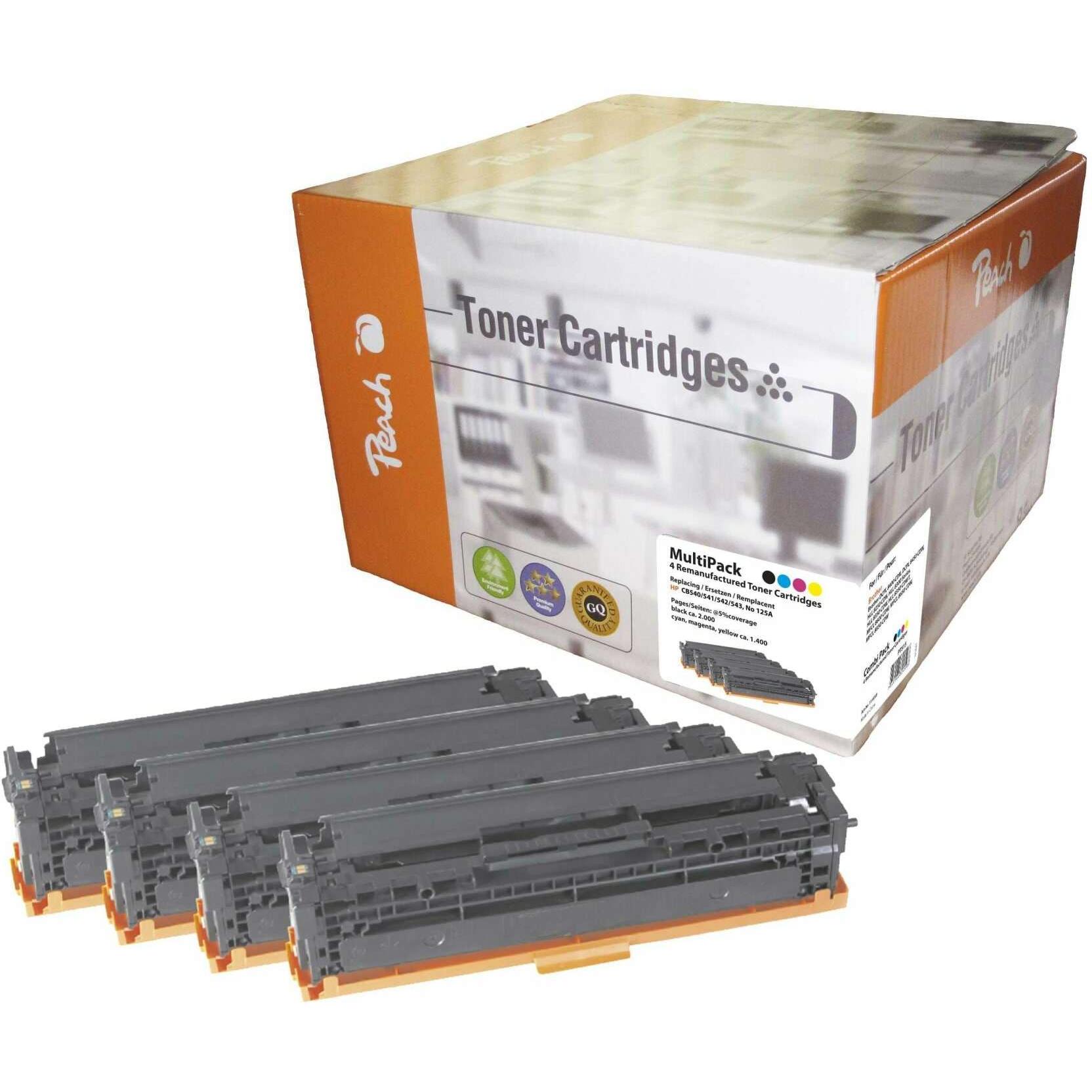 Peach Toner CB54A- Serie Combi Pack (BK, C, M, Y) (110849)