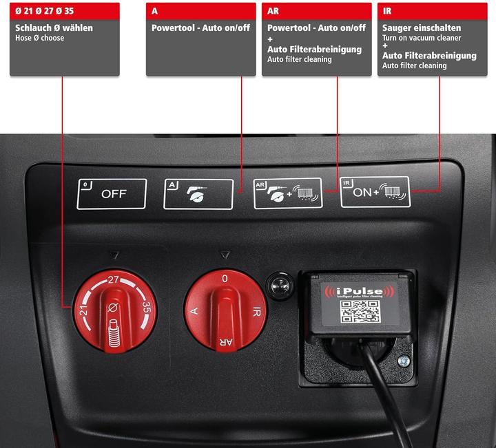 Produktbild starmix iPulse M-1635 Safe Plus (Nass-Trockensauger)