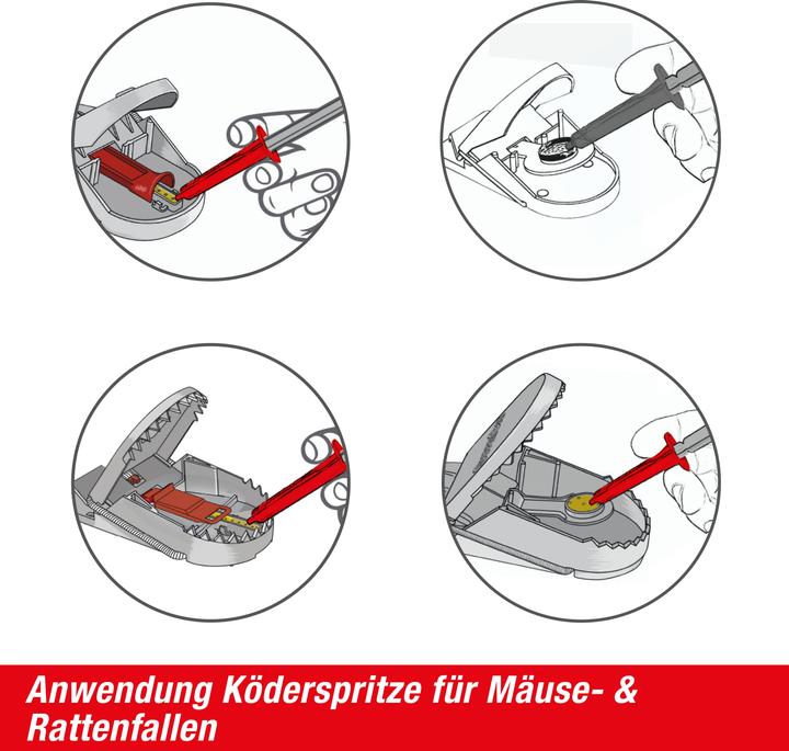 Productafbeelding Super Cat Ersatz-Köder Spritzen SuperCat 2er für Mause- & Rattenfallen