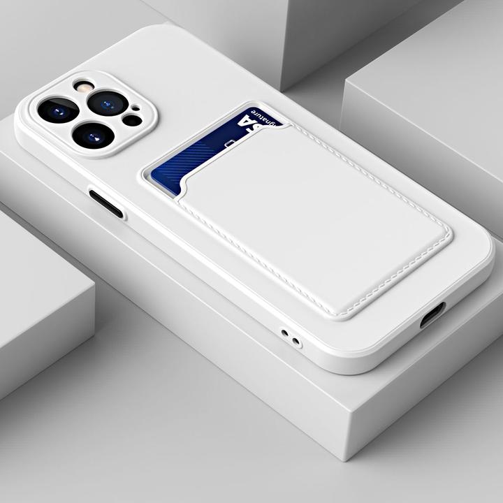 Produktbild König Design Schutz Handy Hülle für Apple iPhone 15 Pro Max Case Back Cover Etuis Kartenfach (Apple iPhone 15 Pro Max)
