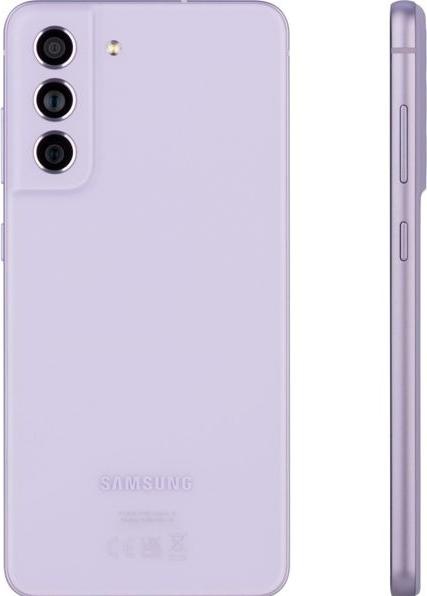 Actual product image Samsung Galaxy S21 FE 5G EU (256 GB, Lavender, 6.40", Dual SIM, 12 Mpx, 5G)