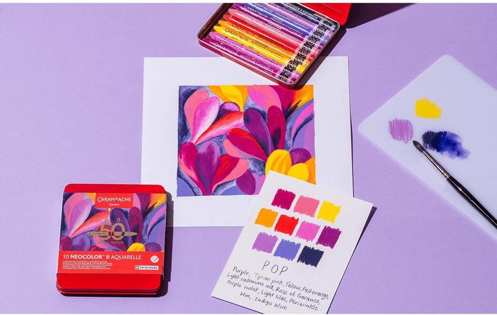 Produktbild Caran d'Ache Neocolor II (Mehrfarbig, 10 x)