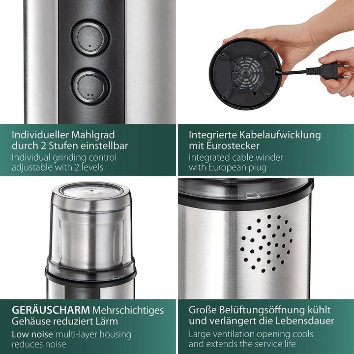 Produktbild Cloer Kaffee- und Gewürzmühle