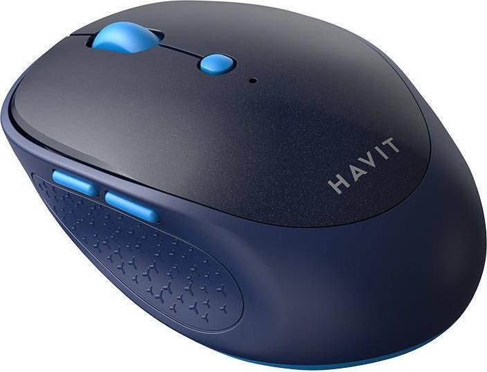 Actual product image Havit Wireless mouse MS76GT plus (blue) (Wireless)