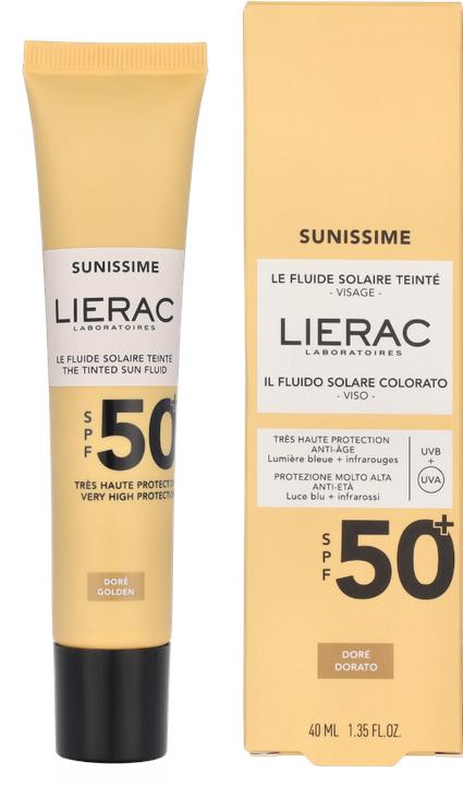 Produktbild Lierac Sun Fluid getönt SPF50+ (SPF 50+, 40 ml, 0.04 g)