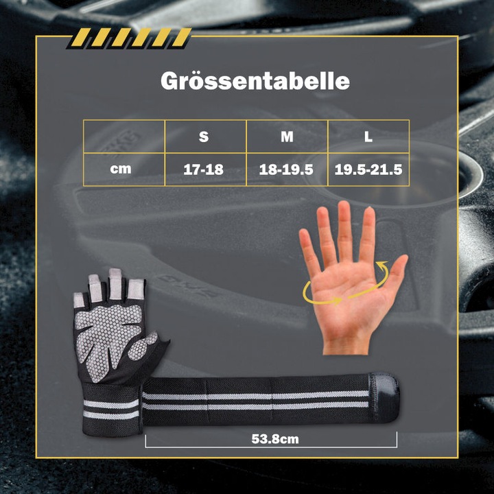 Actual product image Hermex Trainingshandschuhe (L)