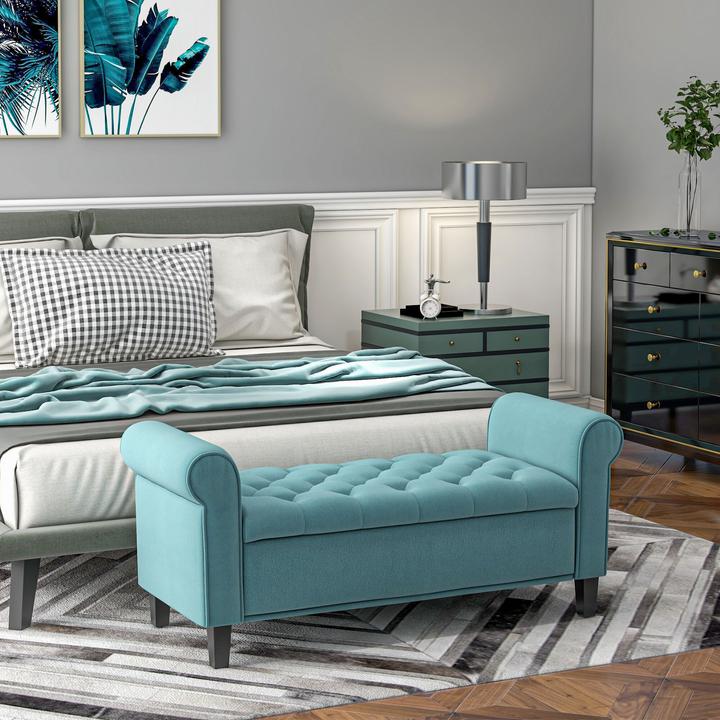 Actual product image Homcom Upholstered bench (48.50 cm)