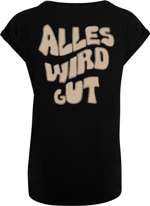 Produktbild Merchcode Ladies Alles Wird Gut Extended Shoulder Tee - 139233 (S)