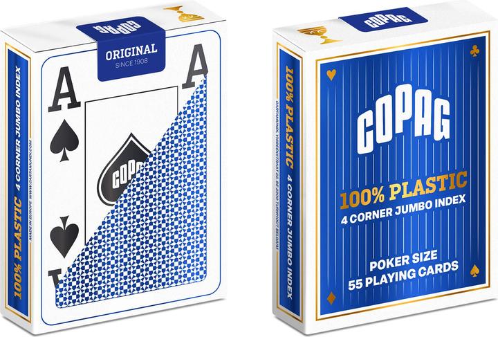 Productafbeelding Copag Poker Kaarten Deck (Duits, Frans, Italiaans, Engels)