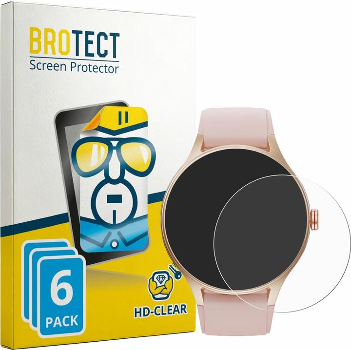 Produktbild BROTECT Schutzfolie für Woneligo Smartwatch 1.57" Displayschutz Displayschutzfolie Folie Klar Transparent