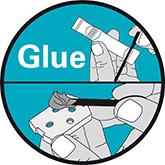 Actual product image Diaqua Paper holder with lid black mat