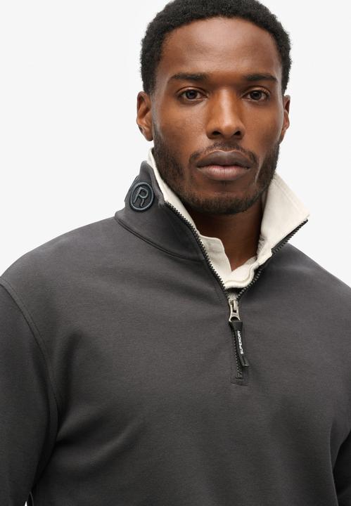 Immagine prodotto Superdry Utility Sweatshirt mit Logo und halbem Reissverschluss (M)
