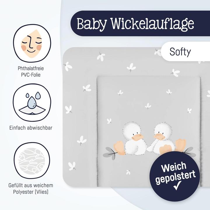 Actual product image Julius Zöllner Wickelauflage Softy 65x75 cm