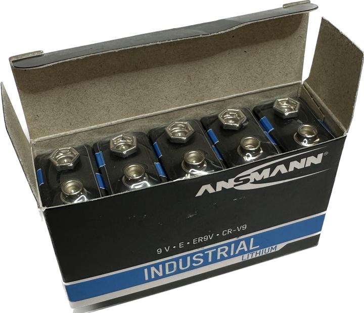 Image du produit Ansmann Pile bloc 9 V Lithium Lit (5 pcs, 9V Block, 1200 mAh)