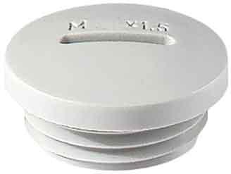 Actual product image Jacob Blanking plug M12x1,5IP54Polyamide, light grey RAL 7035