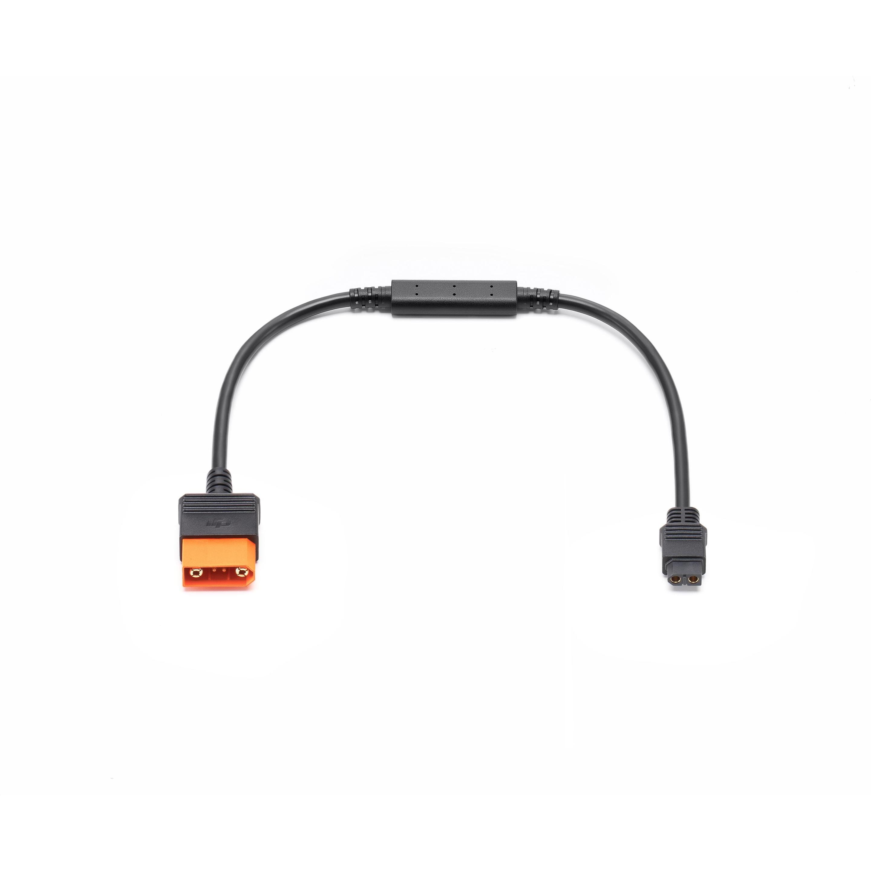 DJI DSC di alimentazione per cavo di rete XT60 (12 V) (Caricabatterie per droni), Accessori per droni, Grigio