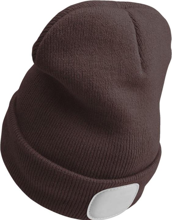 Produktbild Sixtol Cap mit Stirnlampe 180lm, wiederaufladbar, USB, Universalgrösse, Baumwolle/PE, braun (180 lm)