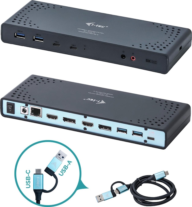 Produktbild i-tec Dualdock (USB-C, 14 Ports)