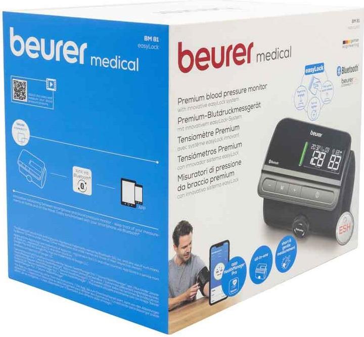 Actual product image Beurer BM 81 easyLock (Blood pressure monitor upper arm)