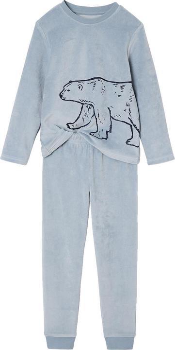 Immagine prodotto Vertbaudet 2er-Pack Samt-Schlafanzüge POLARTIERE Jungen, Recycling-Polyester (158, 164)