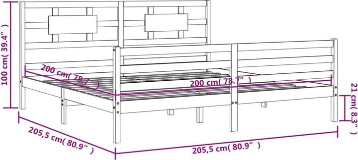 Produktbild vidaXL Ginni (200 x 200 cm)