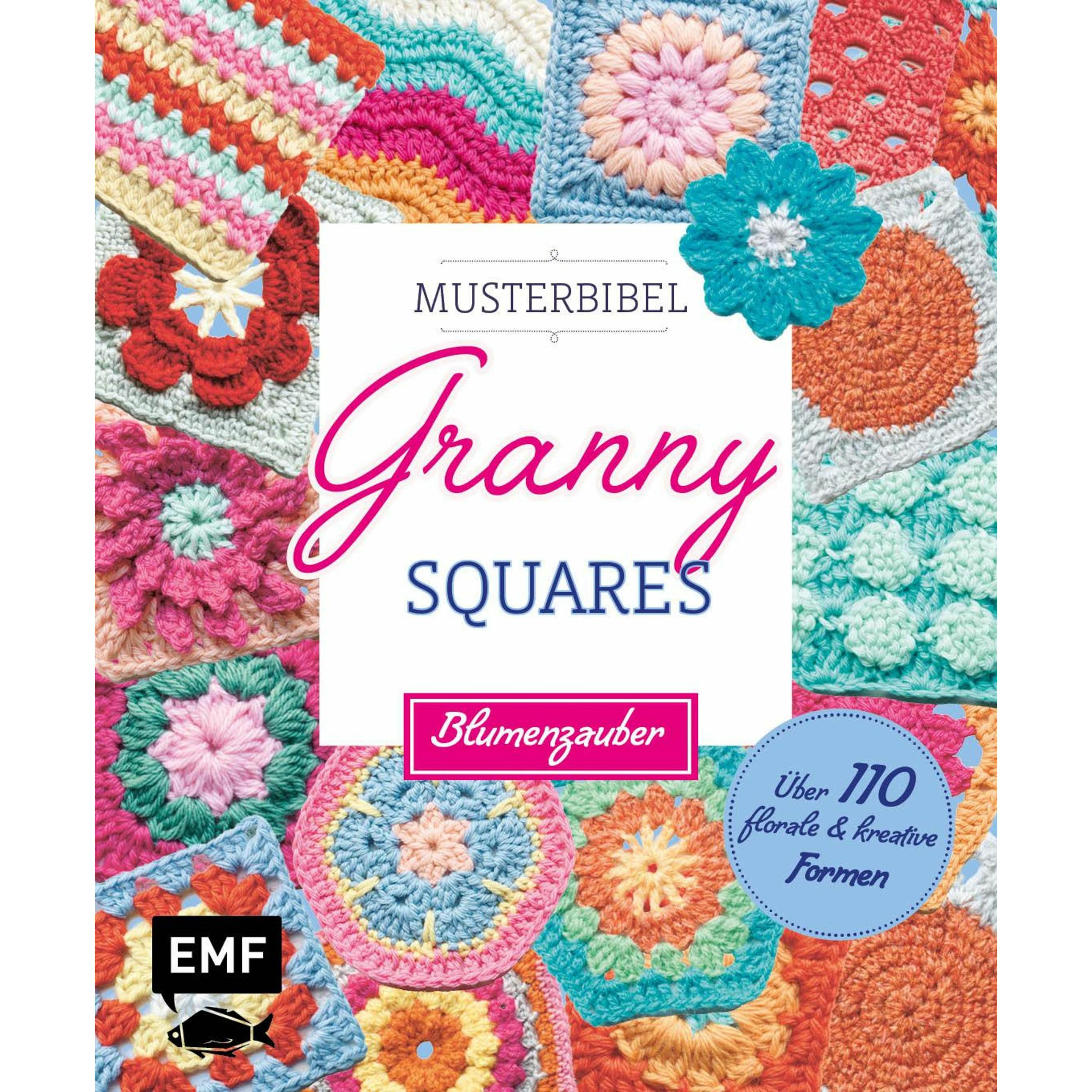 Musterbibel Granny Squares: Blumenzauber, Manuale di Hiroko Aono-Billson, Annerose collo