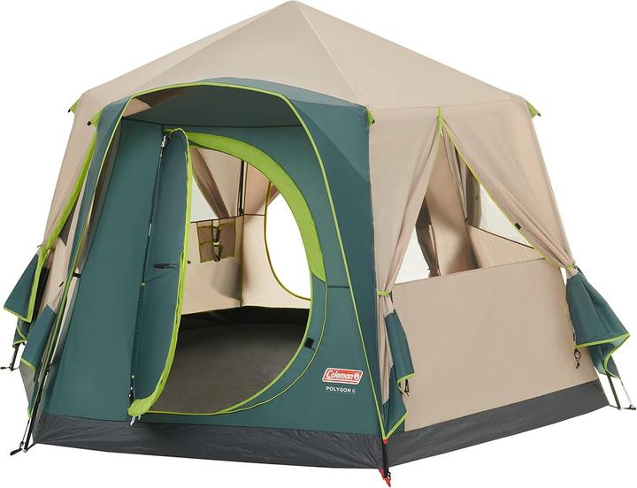 Image du produit Coleman Polygon 6 meerzijdige familietent (2000038701) (14.50 kg, 6 personnes)