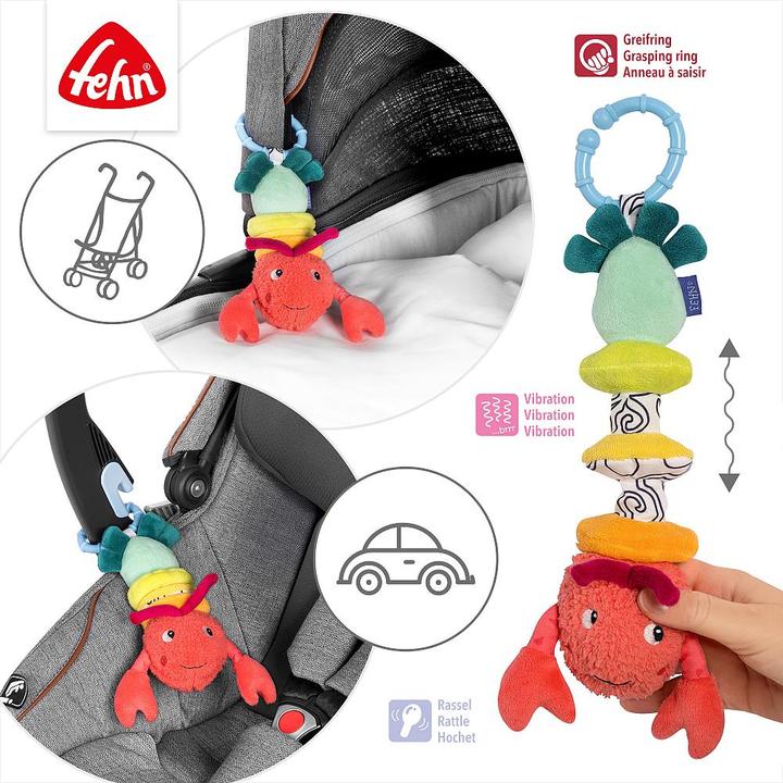 Image du produit Fehn Hummer mit Vibration Mehrfarbig, Material: Bouclette