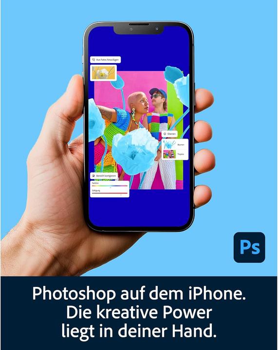 Produktbild Adobe Creative Cloud Photography plan (1TB) (1 User, 1 Geräte/User, 12 Monate)