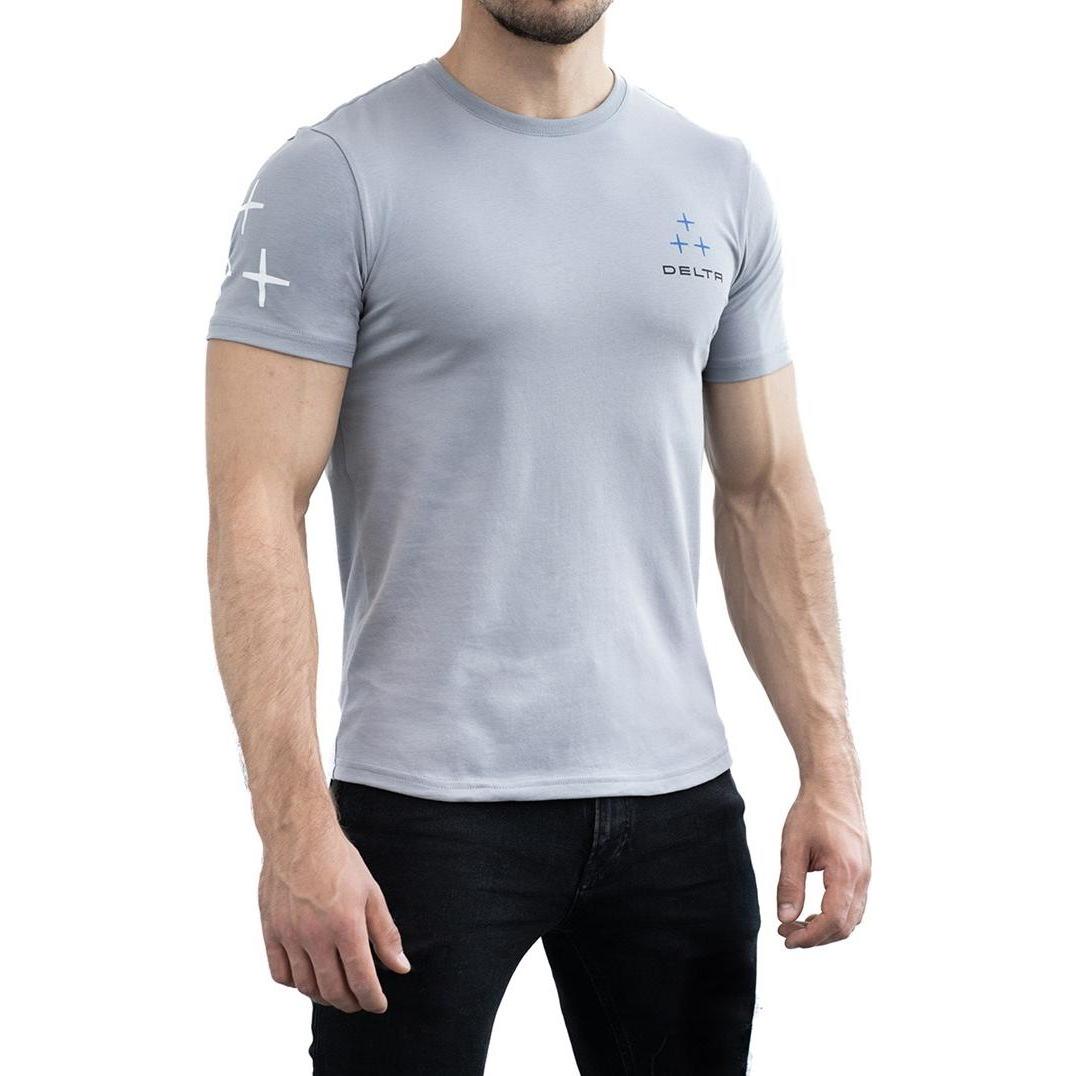 No Name, Herren, Shirt, T-Shirt Delta Grau r. XL, Grau, (XL)