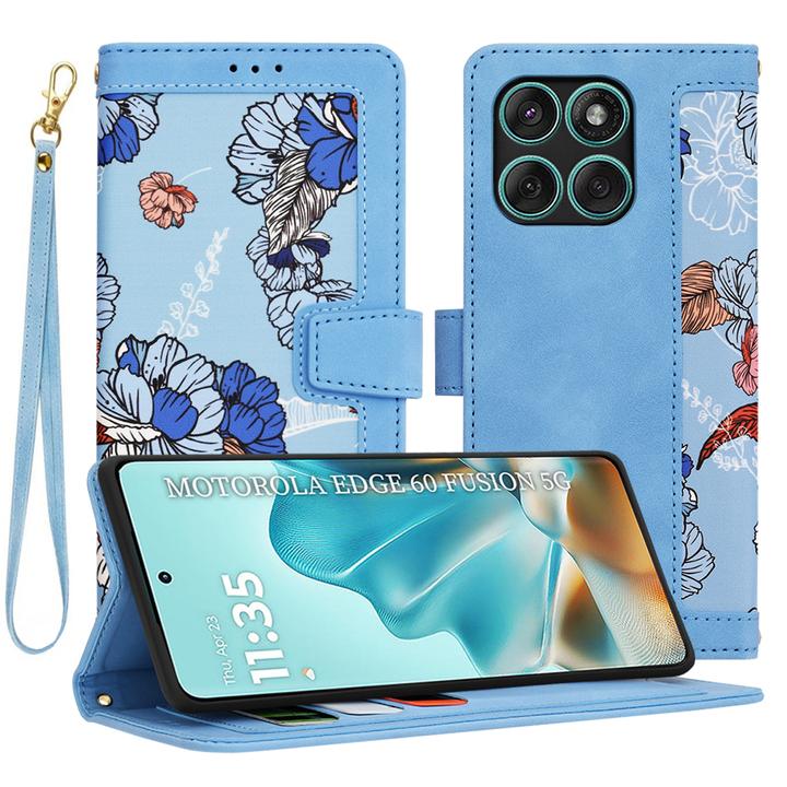Produktbild Techsuit - FlipCraft - Motorola Edge 60 Fusion - Vibrant Blue (Motorola Edge 60 Fusion, Motorola Edge 60)