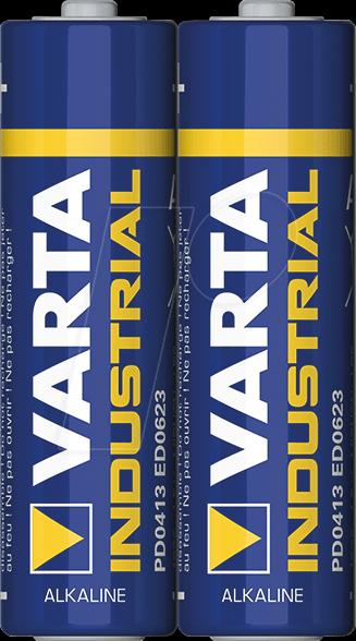 Image du produit Varta Pile alcaline Indust. AA Mignon LR6 4006 Ind - Pile - Mignon (AA) (2 pcs, AA, 2960 mAh)