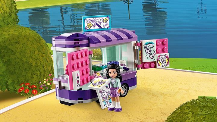 Produktbild LEGO Emmas rollender Kunstkiosk (41332, LEGO Friends)