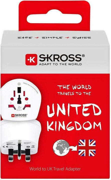 Actual product image Skross World to UK