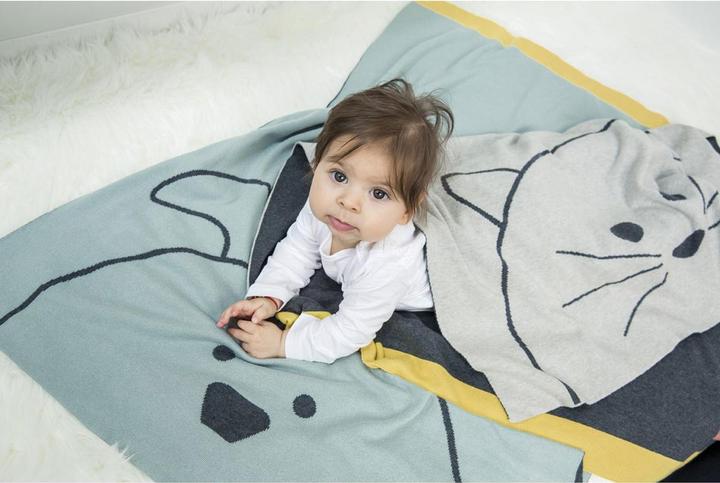 Produktbild Lässig Strickdecke (75 x 100 cm)