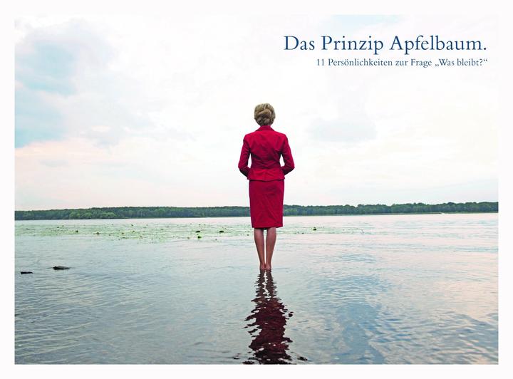 Produktbild Das Prinzip Apfelbaum. 11 Persönlichkeiten zur Frage "Was bleibt? (Deutsch, Bettina Flitner, Initiative 'Mein Erbe tut Gutes. Das Prinzip Apfelbaum', 2014)