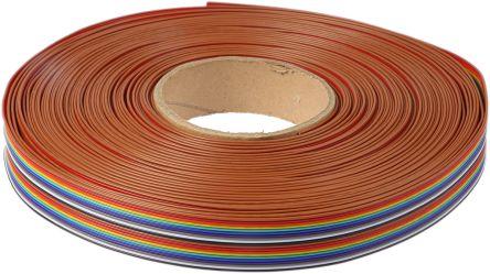 Produktbild RS PRO Flachbandkabel 7x0,16mm 20-adrig 25m